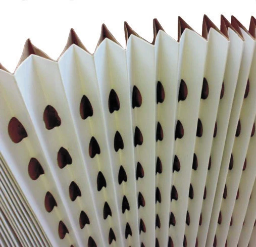 Pleated paper filter foldaway Paint Stop Air Filter Paper for spray booth