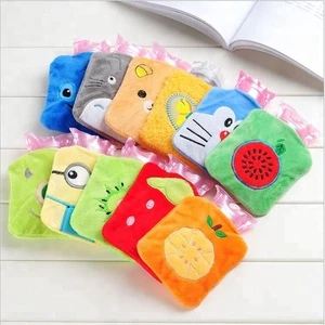 Plush water injection hot water bottle removable and washable hot water bag Explosion-proof hand treasure