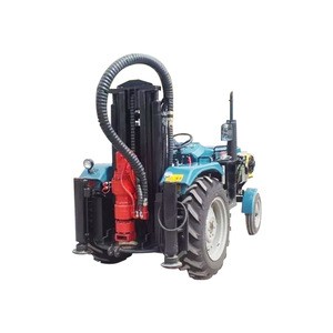 Pneumatic Tractor Mounted Water Well Drilling Rig Machine Price