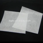 Polyester double dot non woven thin fusible interlinings wholesale