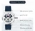 Import popular chaxigo japan movt quartz 3atm water resist fashion watch stainless steel back Wholesale brand men watch from China