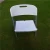 Import popular cheap durable lightweight white garden plastic folding chair beach chair(blow mould, HDPE, outdoor,banquet,camping) from China
