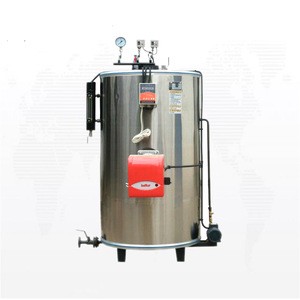 Portable 0.1-0.3t/h home vertical gas oil fired small steam boiler