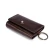 Import Portable 6 Clips PU Leather Car Keychain Holder Purse Key Wallet With Ring from China