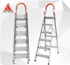 portable A shape Aluminium folding step ladder with handle