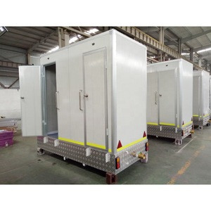 Portable Mobile Toilet Trailer with Water Tank