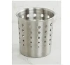 Portable round Double-Deck Stainless Steel Ice Bucket with Lid Polished Finishing for Red Wine Storage in Hotels