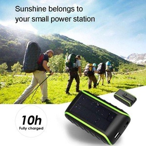 Portable Universal Solar Charging Station for Mobile Phones with USB Output