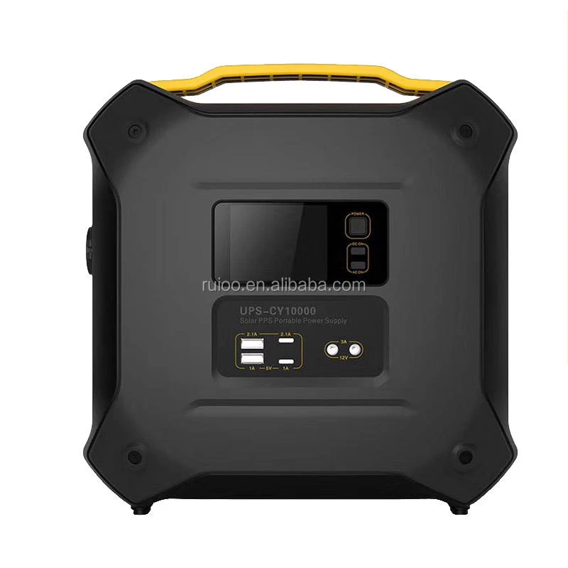 Portable UPS Uninterrupted Power Supply(Pure Sine Wave) Lithium Battery with Car Jump Starter U.S. Standard Outlets UPS Power