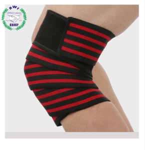 powerlifting elastic bandage leg compression calf knee support wraps Sports Safety