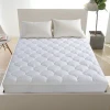 premium quilted hotel bamboo mattress cover/protector