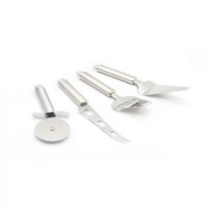 Premium Stainless steel Kitchen Utensils Set Tools and Gadget Set Pizza Cutter Server Cake Cutter Cheese Knife Slicer Pack tools