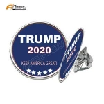 President Trump Lapel Pin US Election Soft Enamel Trump 2020 Make America Great Again Lapel Pin