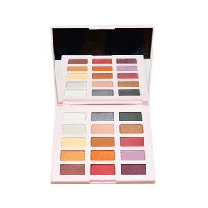 Private Label  12Colors   Shimmering Eyeshadow Palette  High Pigment  Eye shadow Palette  Long Lasting  Matte  Eye shadow