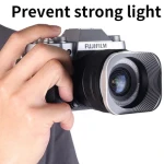 Professional camera lens cover Aluminum alloy square screw mounting sunshade cover size 37mm 39mm 40.5mm 43mm 46mm 49mm 52mm