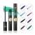 Import Professional Eye Mascara Makeup Waterproof Easy Remove Blue Purple Lengthen Curling Eyelashes Colour Mascara from China