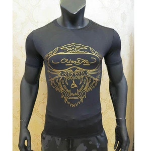 Professional High Quality Custom Sport Shirt Short Sleeve T Shirt Men Gym Clothing Sportswear