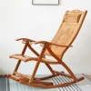 Professional manufacture cheap manufacturer folding rocking bamboo chair