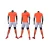 Import Professional manufacturer supply spring outdoor training soccer set football team uniform from China