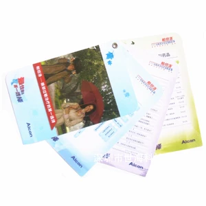 Professional plastic hospital assistance card triage card with low price
