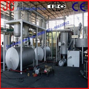 professional used tyre recycling plant to fuel oil