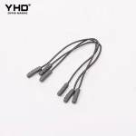 Promotional Custom Colorful bag jacket metal zipper slider with Decorated Pull