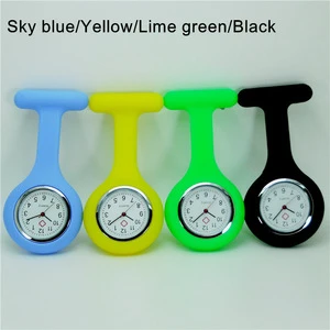 Promotional durable silicone nurse watch,Silicone nurse watch,Nurse pocket watch for hospital