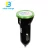 Import promotional fast led 2 port usb mobile phone smart car charger with light logo original factory from China