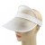 Import Promotional pink plastic sunvisor cap transparent pvc sun visor from China