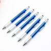 Promotional stylus ball pen multi-functional pen with ruler