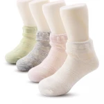 Pure summer cotton breathable baby newborn toddler socks