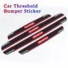 PVC car trunk Threshold Anti-Scratches Protective Rubber PVC with double-adhesive Sticker rear bumper waterproof guard strip