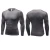 Import Quick Dry Compression Men Shirt Fitness Tight Running Vest Long Sleeve Sportswear Fast Drying Gym Sport Clothing SL027 from China
