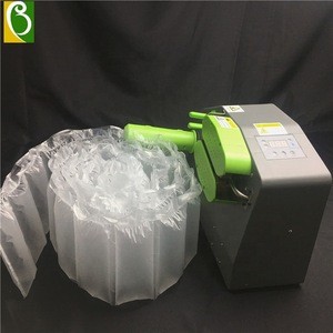Quick Inflation Air Bubble Cushion Packaging Machine Plastic Void Fill Packing Air Pillow Bag Machine