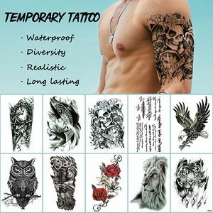 QYTAT High Quality Realistic Fake Body Water Transfer Temporary Tattoo Sticker