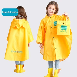 Rain Coat Wholesale Pvc Waterproof Cheap Clear Colorful Cartoon Rainjacket Raincoat Kids