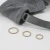 Import rainbow slider nylon bra straps adjustment slider o hook bra ling hook alloy ring and closure heart slider from China