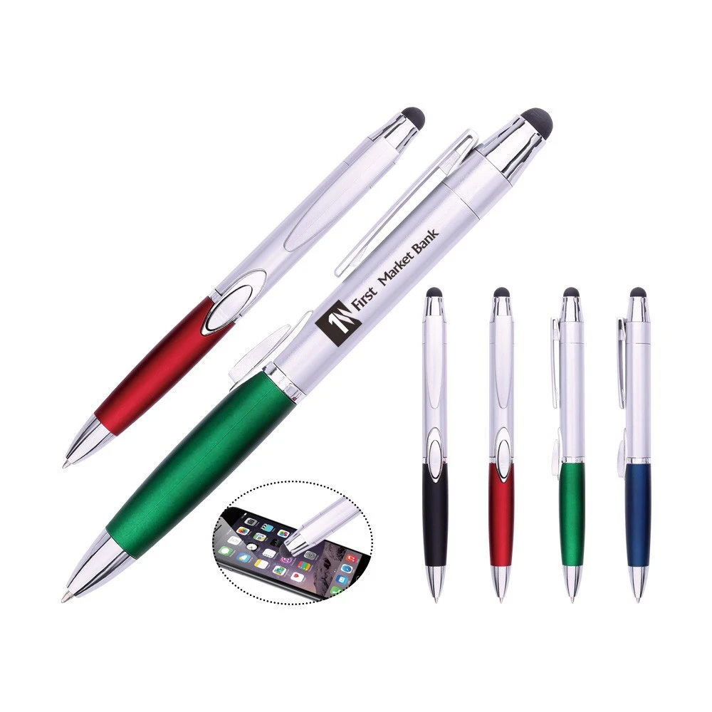 Raw Materials Plastic Roller Ball Pen With Touch Screen Corporate Gifts For Spring Festival