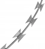 Razor Barbed Wire Low Price Concertina Hot Dipped Galvanized Razor Wire