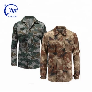 Ready for ship in stock Customized uniform military camouflage oem wholesale CP camouflage color security guard uniforms