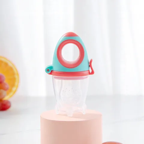 Buy Ready To Ship Bpa Free Silicone Rocket Mesh Baby Feeder Vegetable ...