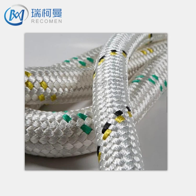 Recomen 1 inch 12 strand colors uhmwpe double braided marine rope used for paraglider yacht amazon