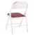 Import restaurant dining chair metal legs folding bridge chairs from China