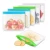 Import Reusable Flat and Stand up Solid PEVA Food Storage Bag for Food Fruit and Vegetables Snack bags sandwich bags from China