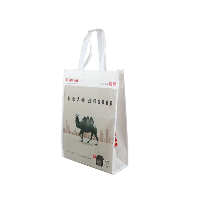 Reusable Tote Shopping Bags PP Laminated Non Woven Bag With Printing Logo