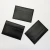 RFID custom black pu leather credit card holder