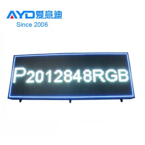 RGB Outdoor Programmable LED Moving Message Sign LED Advertising Sign Board Scrolling Billboard