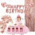 Import Rose Gold Balloons Banner With Tassels And Ribbons Foil Baby Birthday Balloons Set For All Ages Birthday Party Supplies from China