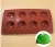 Import Round Heart-shaped Silicone Cake Mold Soft Chocolate Mold from China