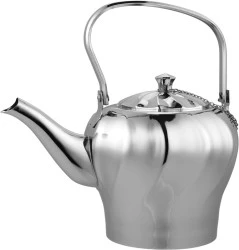 Round Shape Plastic Handle Water Tea Kettle Stainless Steel With 42OZ/56OZ/70OZ